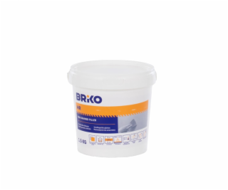 Tmel Briko MR, jemnozrnný, biely, 1,5 kg