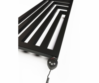 Sušiak na uteráky Terma Angus, čierny, 440 x 1300 mm