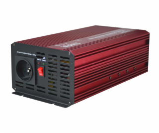 Měnič napětí CARSPA P1000 12V/230V 1000W čistá sinusovka USB