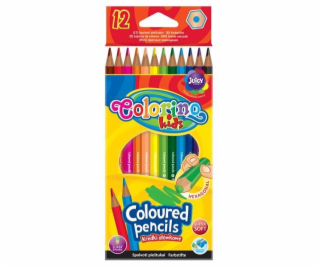 Farebné ceruzky COLORINO 14687PTR, 12 farieb