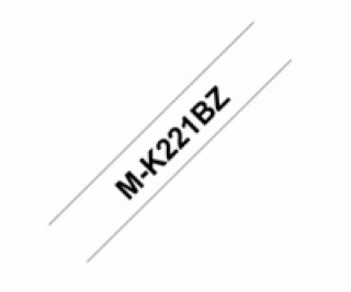 BROTHER Originálna kazeta s páskou Brother M-K221BZ - čie...
