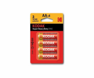 Baterie Heavy Duty AA (R6) - blister 4szt