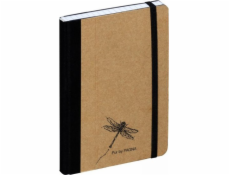 Pagna PAGNA Notizbuch A6 Pur 192S kariert natur 1Stk