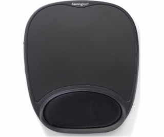 Ergonomická podložka pod myš, gelová, černá