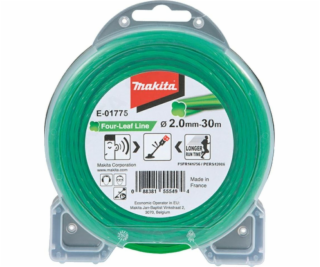 Makita struna nylonová 2,0mm, zelená, 30m, speciální pro ...