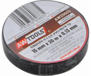 AWTools AWTOOLS IZOLAČNÁ PÁSKA 25mm x 20m ČIERNA