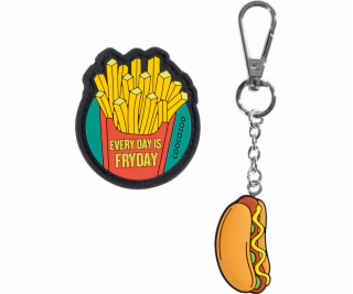 Súprava Coocazoo COOCAZOO 2.0 do batohu COLOR UP FAST FOOD