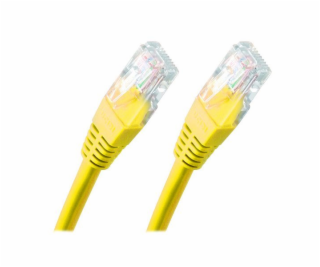 XtendLan Patch kabel Cat 5e UTP 1,5m – žlutý
