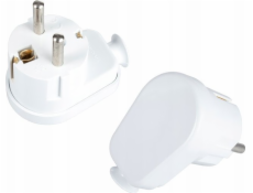 MONTIS Odnímatelný úhelník Uni-Schuko WT-50 bílý Produkt Montis MT021-B POLISH