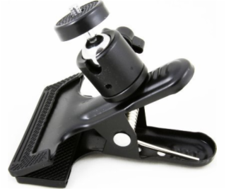Massa Clip Frog držiak klipu s 3D guľovou hlavou + 1/4 závit