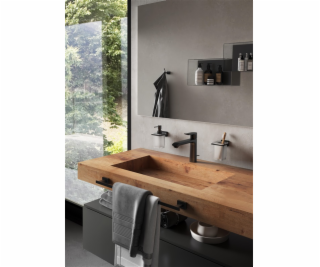 Toaletní kartáč GEDY ATENA 443314, černý