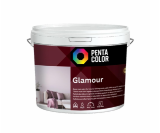 Disperzní barva Pentacolor Glamour, bílá, 3l