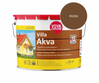 Fasádní barva VILLA AKVA 540X, 9 l, hnědá