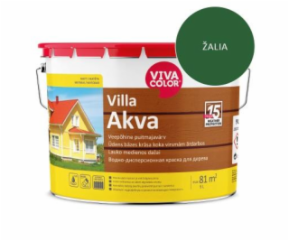Fasádní barva Villa Akva 335x 9l, zelená