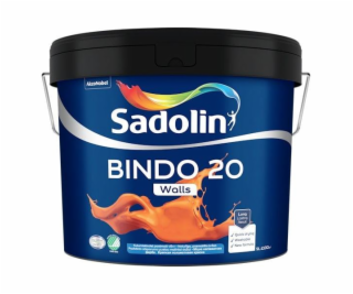 Farba Sadolin Bindo 20 BW, biela, 9 l