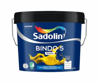 Farba Sadolin Bindo 5 BW, biela, 2,5l