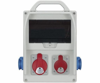 Modulárny panel R-BOX B.18.300-7-S, 9 mod., 16/32A IP44