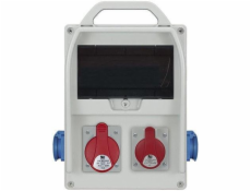 Modulárny panel R-BOX B.18.300-7-S, 9 mod., 16/32A IP44