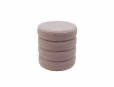 Pouf okrúhly hs522-1 37x37x40 cm ružový