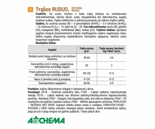 Hnojivo Agrochema jeseň, 10 kg