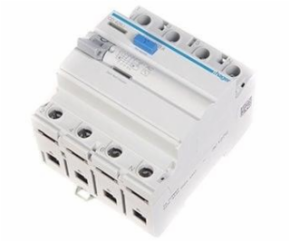 Relé pre odvod prúdu HAGER 30MA 4x25A AC