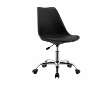 Kancelárska stolička DR-N18-1012, 55 x 49 x 82 - 95 cm, čierna