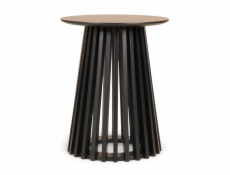 Konferenčný stolík Domoletti, čierny, D40cm