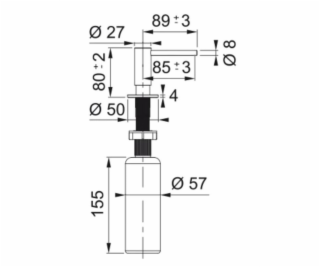 Dávkovač Franke SD Atlas 112.0625.486