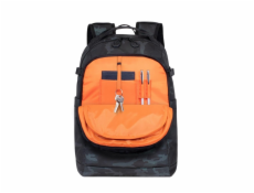 Batoh na notebook Rivacas navy camo 28L 15,6&quot;