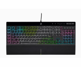 Klávesnica Corsair K55 RGB PRO XT EN, čierna