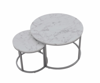 Set konferenčného stolíka Domoletti, 38-60x38x34-40 cm