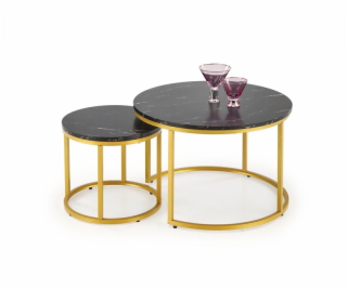 Set konferenčného stolíka Domoletti, 38-60x38x34-40 cm