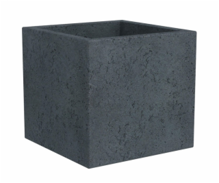 Hrniec Scheurich Stony Black, plastový, O 28,5 cm, čierny