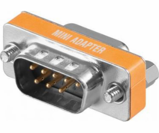 Nullmodemadapter 9polig Stecker > Buchse