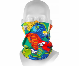 Komín Respilon R-Shield Parrots vyrobený z nanovlákien an...