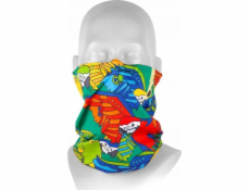 Komín Respilon R-Shield Parrots vyrobený z nanovlákien antismogový, antivírusový, antialergický, antibakteriálny EAN 8594190530574
