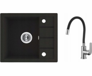 Laveo SBPE713Y Drez 57X49,5, čierny