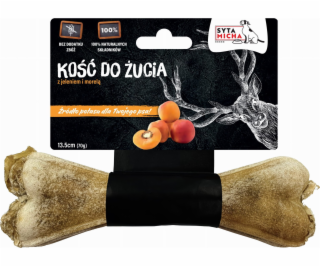 SYTA MICHA Jelení kost na žvýkání s meruňkou - pamlsek pr...