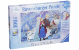 Ravensburger ladove kralovstvo trblietavy sbeh 100 dielov XXL