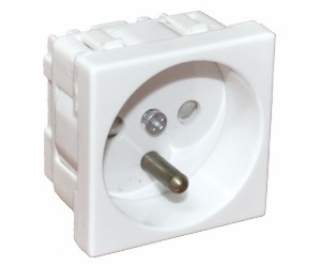 Alantec PZ01B socket-outlet White