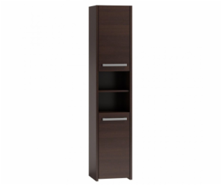 Topeshop S40 WENGE bathroom storage cabinet Brown