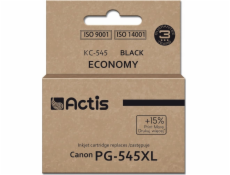 Inkoustová kazeta Actis KC-545 (náhrada za Canon PG-545XL; Supreme; 15 ml; 207 stran; černá).