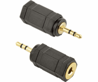 AV adaptér Gembird Jack 2,5 mm – Jack 3,5 mm černý (A-3,5...