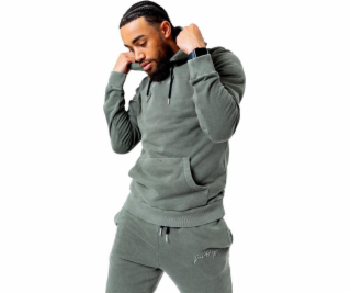 Justhype Justhype Acid Wash Hoody TWLR-135 Green M