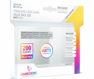 Gamegenic Gamegenic: Matte Value Sleeving Pack (66x91 mm)...