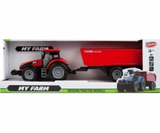 Mega kreativní traktor s příslušenstvím 43 cm Moje Ranczo