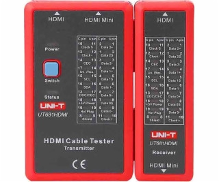 Tester HDMI kabelu Uni-T UT681HDMI