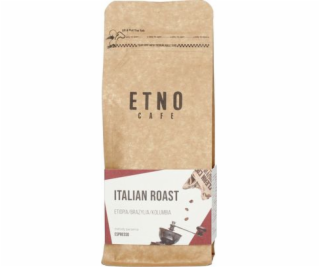 Etno Cafe Italská pražená zrnková káva 250g