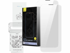 Tvrdené sklo Baseus Corning pre iPhone 14 Pro so zabudovaným prachovým filtrom