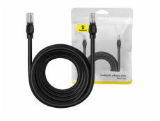 Sieťový kábel Baseus Ethernet CAT5, 10 m (čierny)